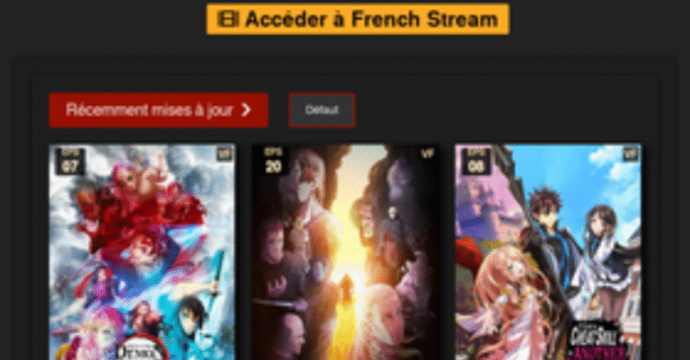 FrenchStream Manga